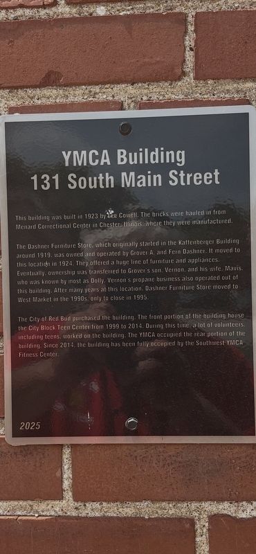 YMCA Building Marker. Click for full size. YMCA Building Marker image. Click for full size.