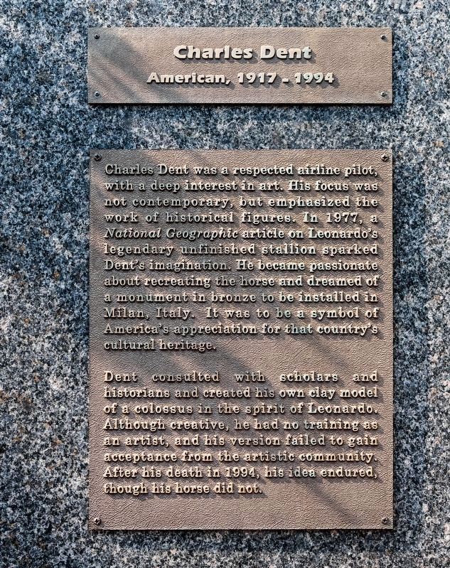 Charles Dent Tablet image. Click for full size.