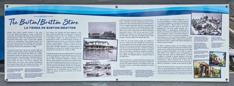 The Burton/Bratton Store / La Tienda de Burton/Bratton Marker. Click for full size. The Burton/Bratton Store / La Tienda de Burton/Bratton Marker image. Click for full size.