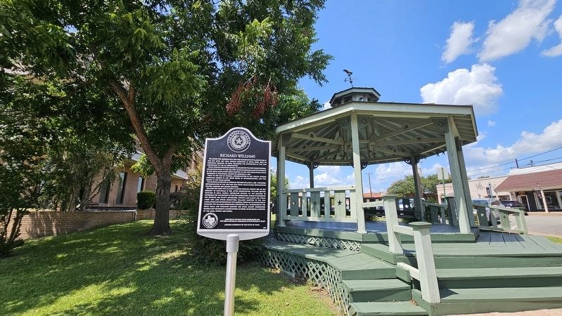 Richard Williams Marker. Click for full size. Richard Williams Marker image. Click for full size.