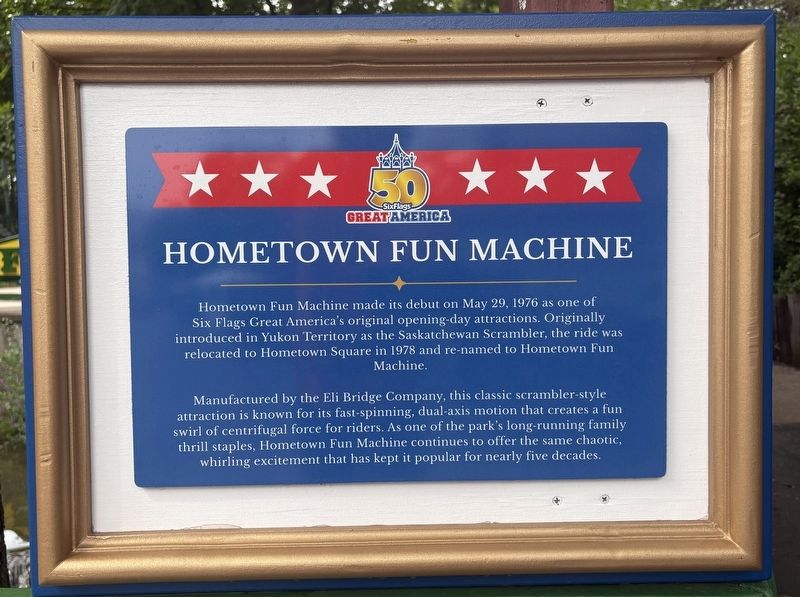 Hometown Fun Machine Marker. Click for full size. Hometown Fun Machine Marker image. Click for full size.