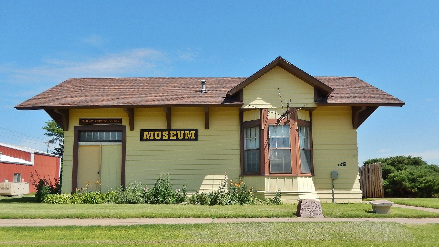 Santa Fe Trail Museum. Click for full size. Santa Fe Trail Museum image. Click for full size.