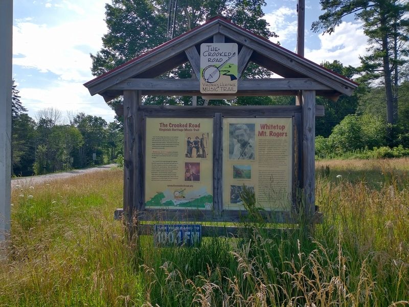 The Crooked Road Marker image. Click for full size.