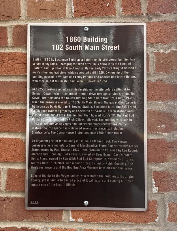 !860 Building Marker. Click for full size. !860 Building Marker image. Click for full size.