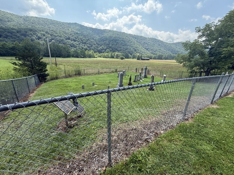 The Rexrode Family Cemetery. Click for full size. The Rexrode Family Cemetery image. Click for full size.