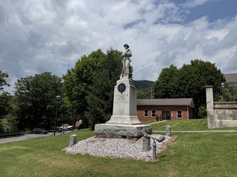 Confederate Memorial. Click for full size. Confederate Memorial image. Click for full size.