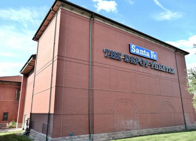 Santa Fe Depot Theater. Click for full size. Santa Fe Depot Theater image. Click for full size.