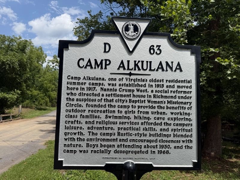Camp Alkulana Marker image. Click for full size.
