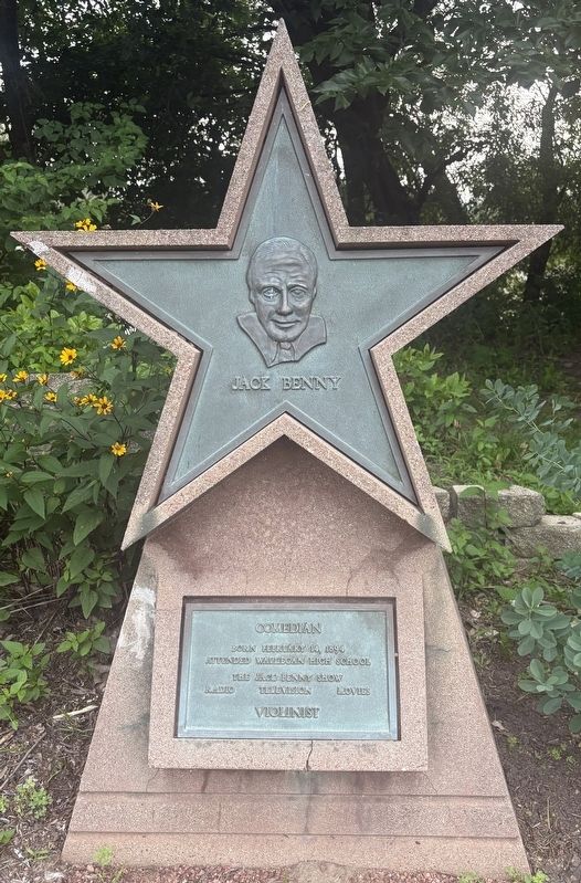 Jack Benny Marker. Click for full size. Jack Benny Marker image. Click for full size.