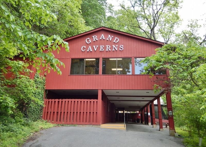 Grand Caverns Museum and Caverns Entrance. Click for full size. Grand Caverns Museum and Caverns Entrance image. Click for full size.