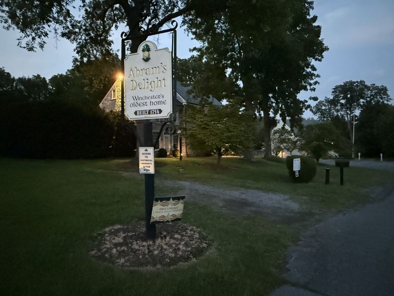 Abram's Delight Marker. Click for full size. Abram's Delight Marker image. Click for full size.