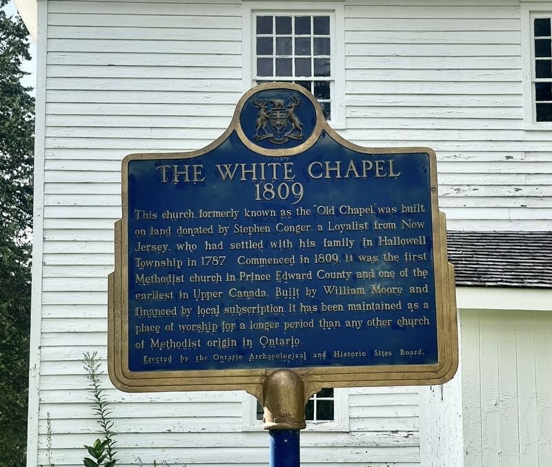 The White Chapel Marker image. Click for full size.