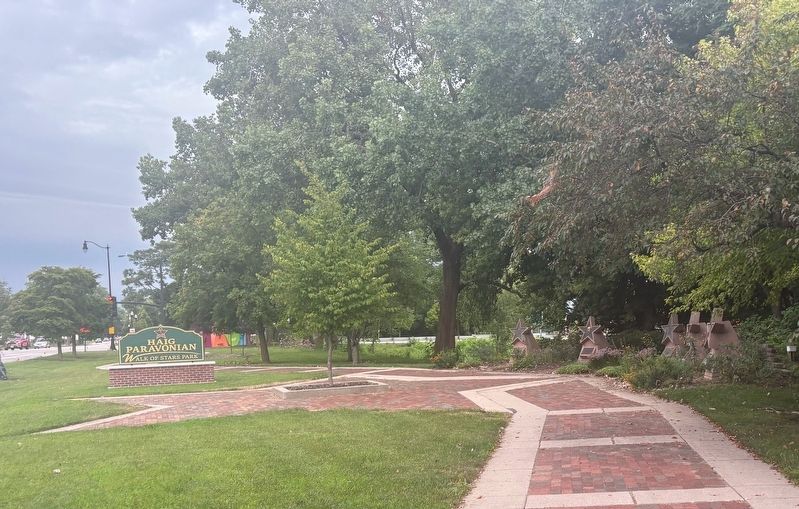 Haig Paravonian Walk of Stars Park. Click for full size. Haig Paravonian Walk of Stars Park image. Click for full size.