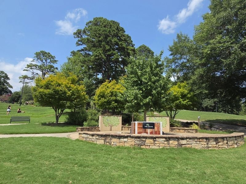 Wide wiew of Trees Charlotte. Parking access is upper left in this photo. Click for full size. Wide wiew of Trees Charlotte. Parking access is upper left in this photo image. Click for full size.