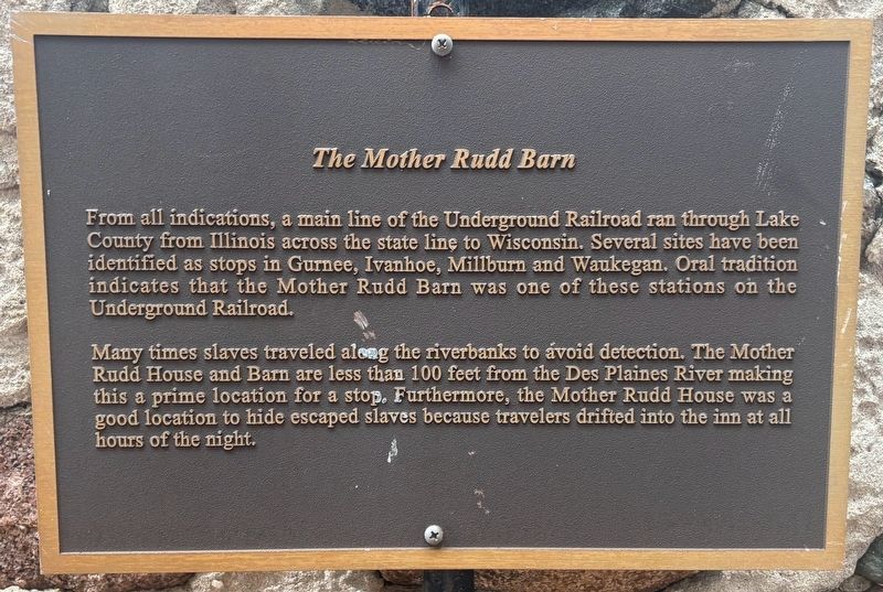 The Mother Rudd Barn Marker. Click for full size. The Mother Rudd Barn Marker image. Click for full size.