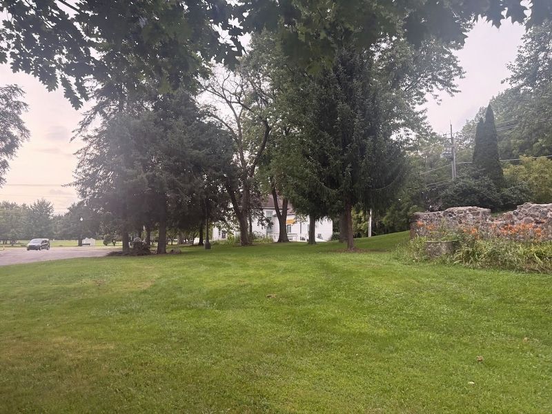 The Mother Rudd house and barn. Click for full size. The Mother Rudd house and barn image. Click for full size.