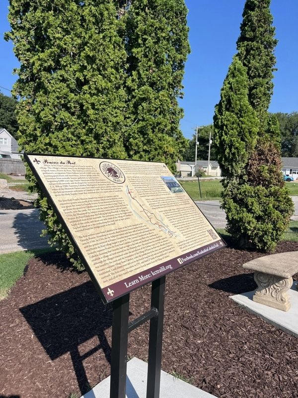 Prairie du Pont Marker. Click for full size. Prairie du Pont Marker image. Click for full size.