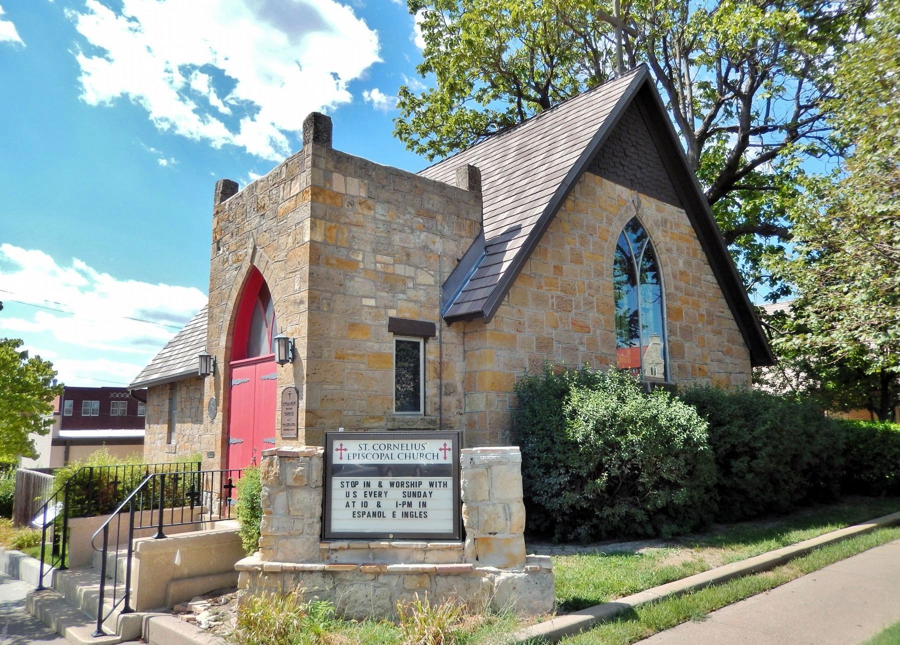 St. Cornelius Episcopal Church. Click for full size. St. Cornelius Episcopal Church image. Click for full size.
