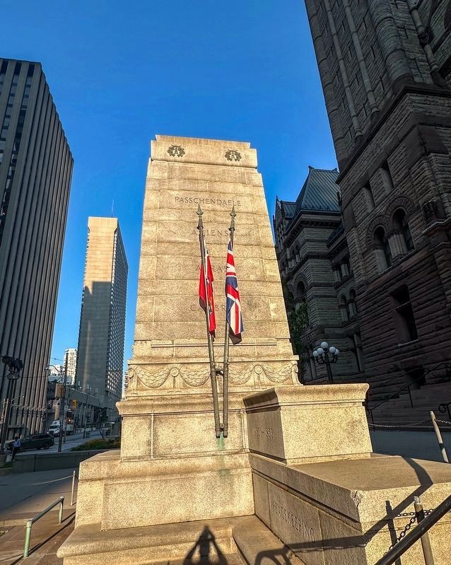 Old City Hall Cenotaph Marker. Click for full size. Old City Hall Cenotaph Marker image. Click for full size.