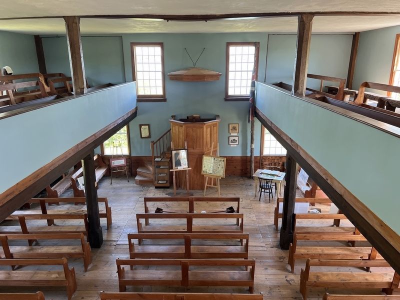 Hay Bay Church interior image. Click for full size.