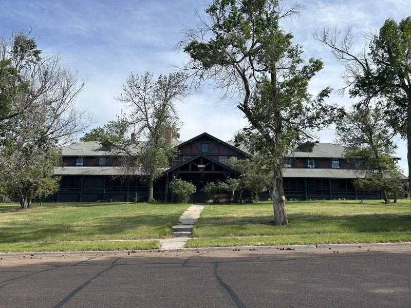 Fort Peck Hotel. Click for full size. Fort Peck Hotel image. Click for full size.