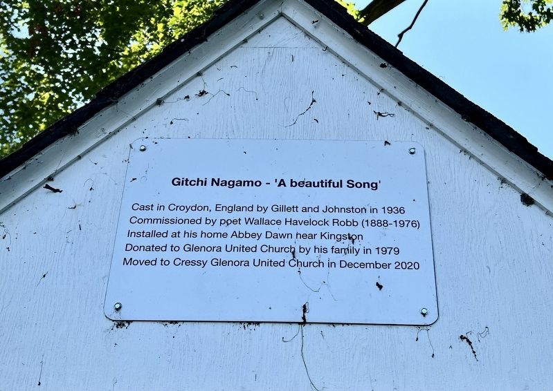 Gitchi Nagamo - 'A beautiful Song' Marker image. Click for full size.