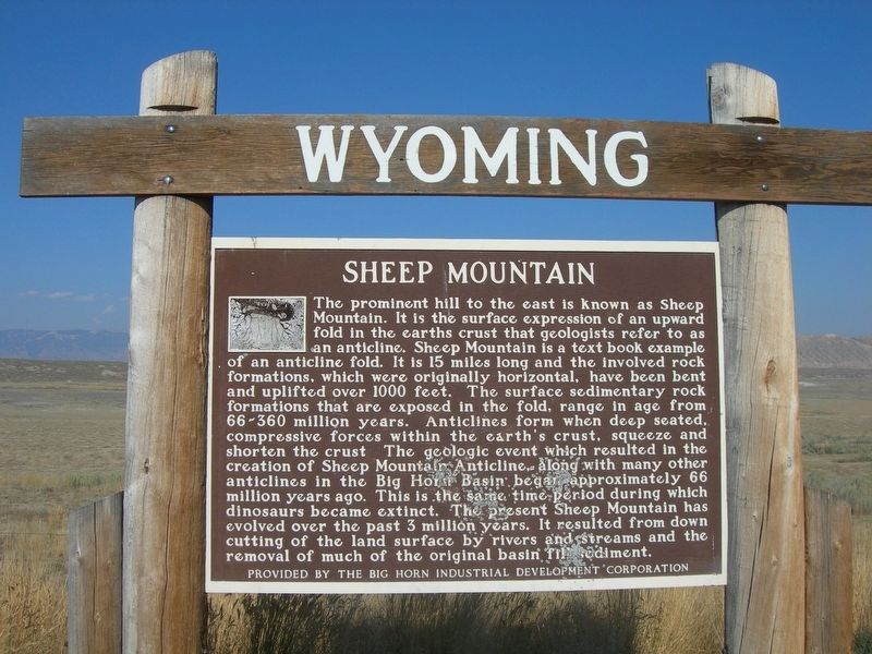 Sheep Mountain Marker image. Click for full size.