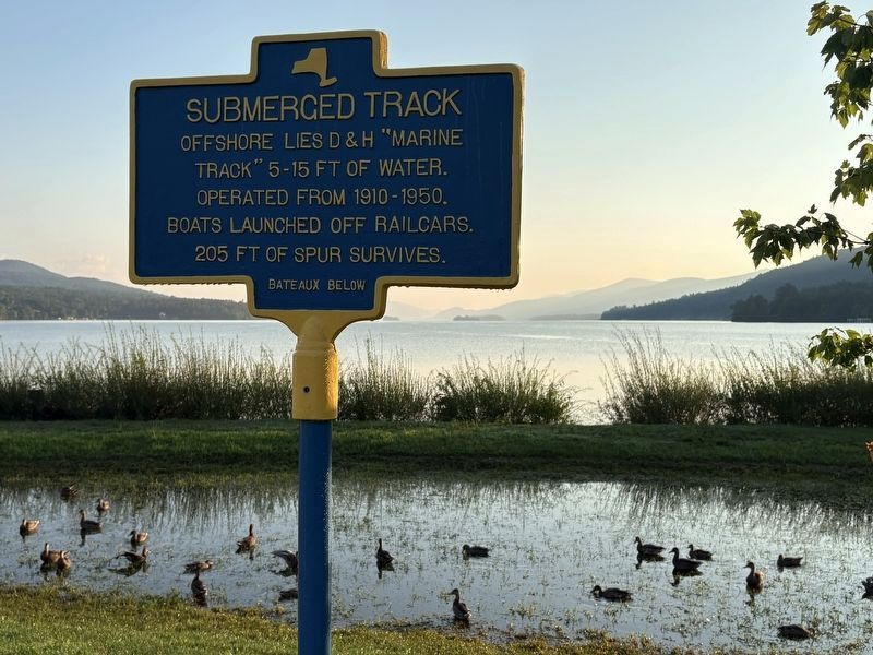 Submerged Track Marker. Click for full size. Submerged Track Marker image. Click for full size.