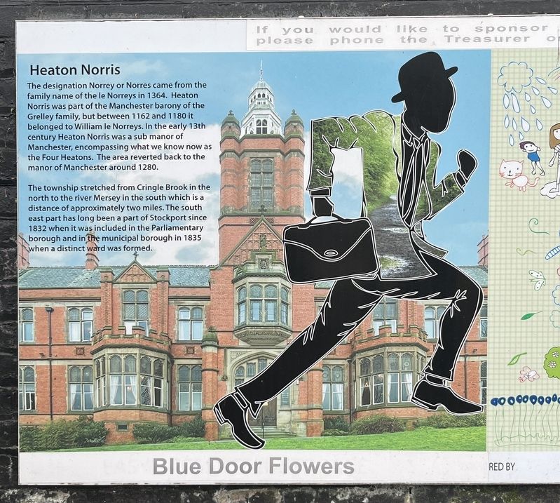 Heaton Norris Marker. Click for full size. Heaton Norris Marker image. Click for full size.