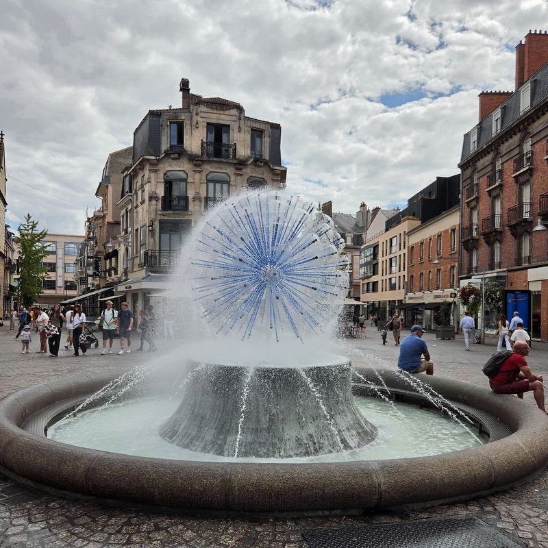 Place d’Erlon Marker. Click for full size. Place d’Erlon Marker image. Click for full size.