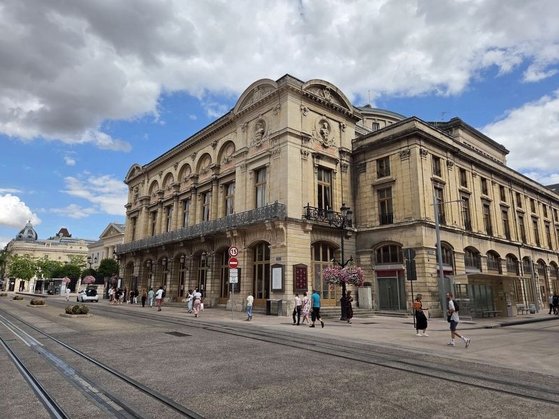 Op�ra, ancien Grand Th��tre / Opera, Former Grand Th��tre Marker image. Click for full size.