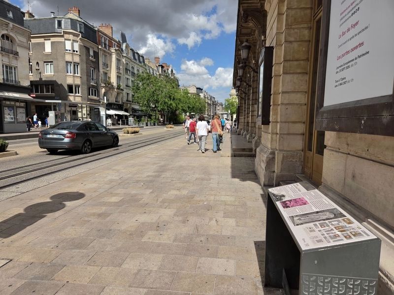 Op�ra, ancien Grand Th��tre / Opera, Former Grand Th��tre Marker image. Click for full size.