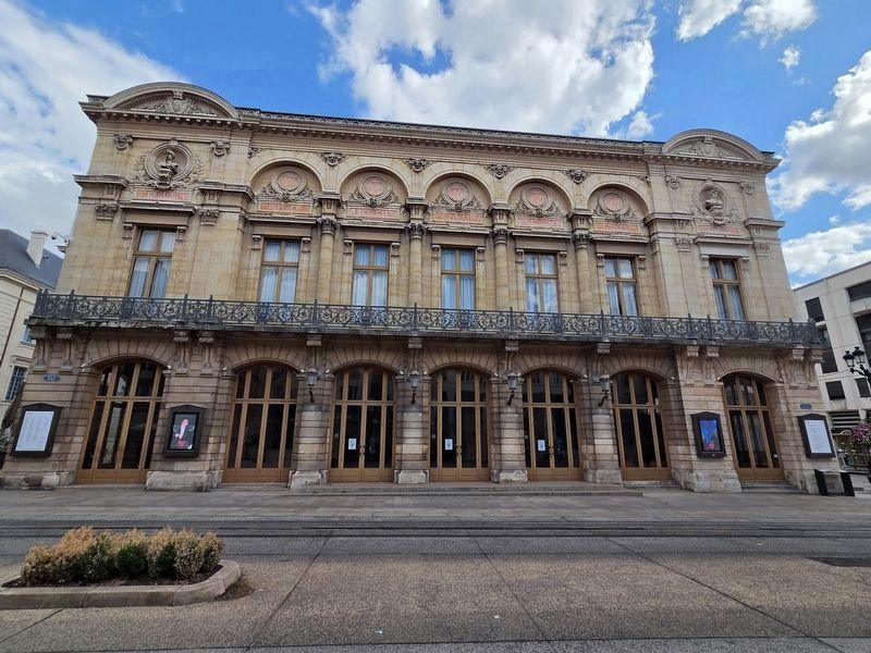 Op�ra, ancien Grand Th��tre / Opera, Former Grand Th��tre Marker image. Click for full size.