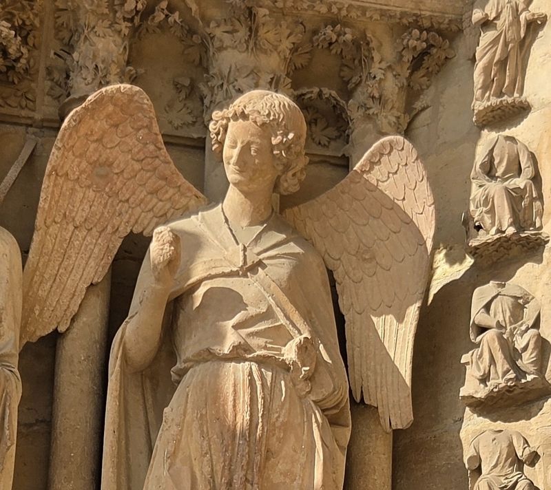 Cathédrale Notre-Dame Marker. Click for full size. Cathédrale Notre-Dame Marker image. Click for full size.