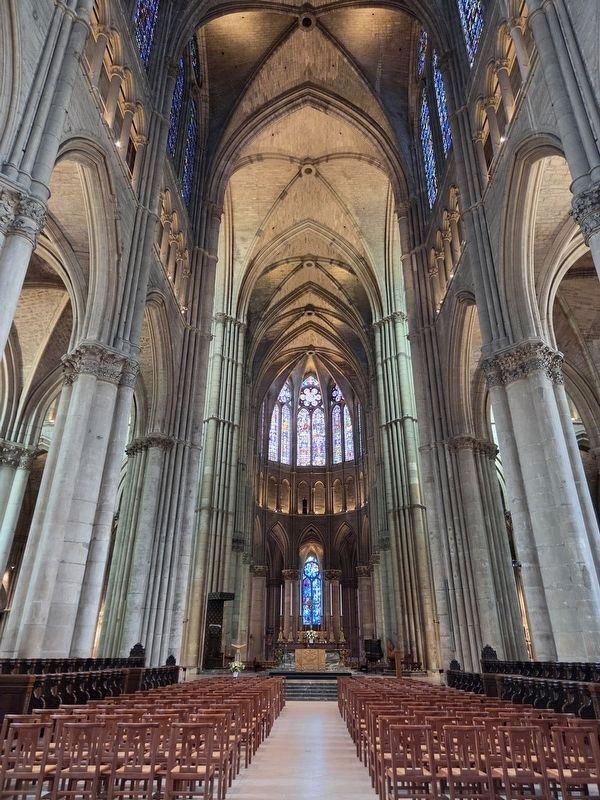 Cathédrale Notre-Dame Marker. Click for full size. Cathédrale Notre-Dame Marker image. Click for full size.