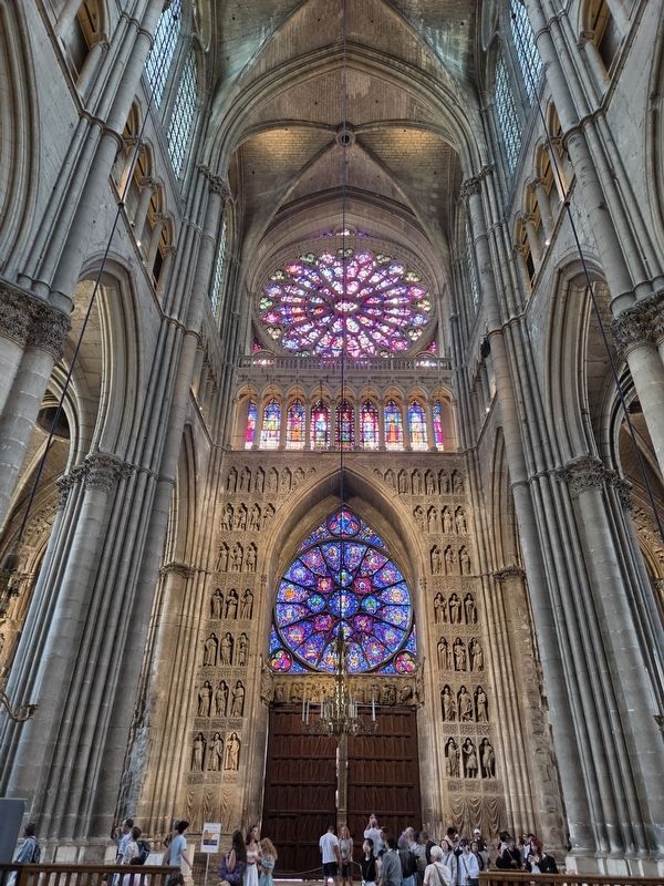 Cathédrale Notre-Dame Marker. Click for full size. Cathédrale Notre-Dame Marker image. Click for full size.