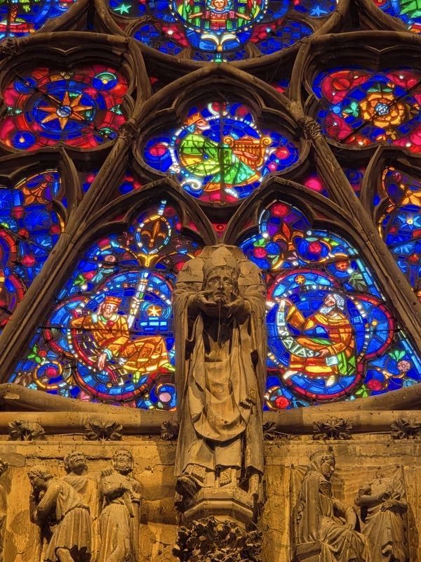 Cathédrale Notre-Dame Marker. Click for full size. Cathédrale Notre-Dame Marker image. Click for full size.