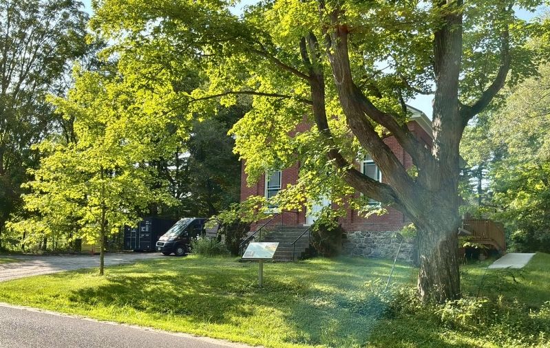 Wesleyville Village Heritage Marker. Click for full size. Wesleyville Village Heritage Marker image. Click for full size.