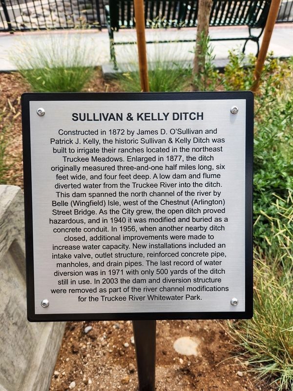 Sullivan & Kelly Ditch Marker image. Click for full size.