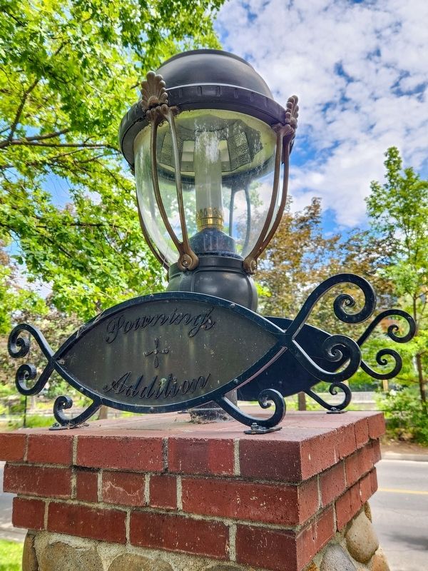 Powning’s Addition Pillar Light. Click for full size. Powning’s Addition Pillar Light image. Click for full size.