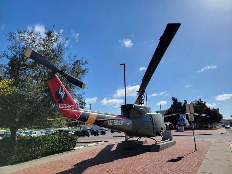 UH-1 and Marker. Click for full size. UH-1 and Marker image. Click for full size.