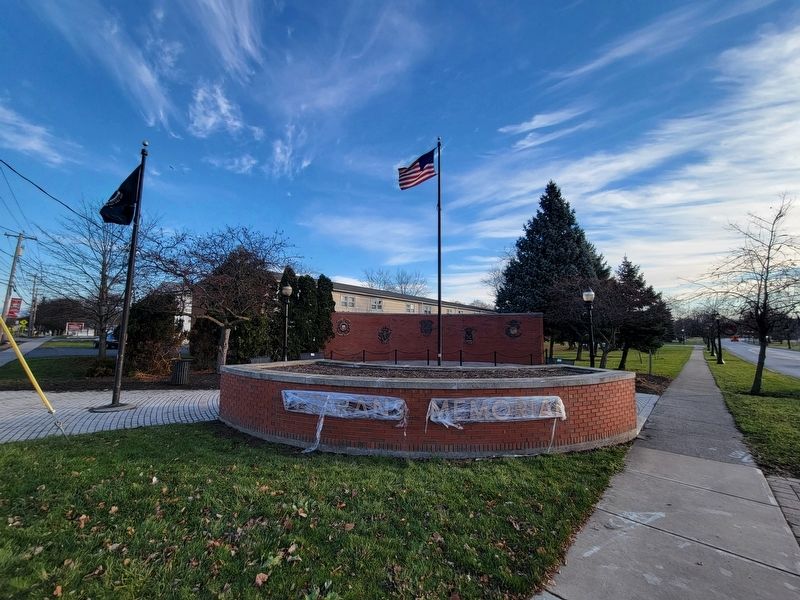 North Syracuse Veterans' Memorial. Click for full size. North Syracuse Veterans' Memorial image. Click for full size.