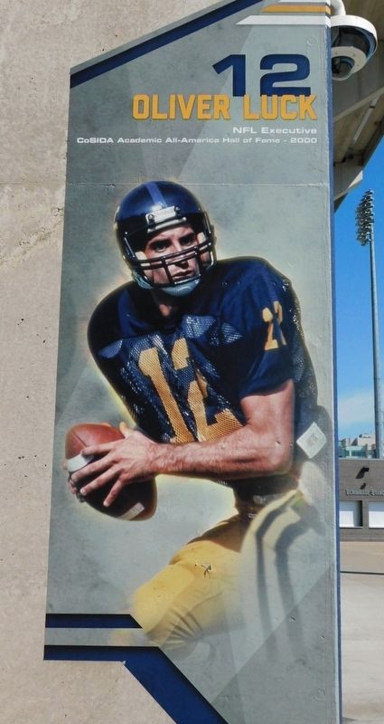 Oliver Luck Marker. Click for full size. Oliver Luck Marker image. Click for full size.