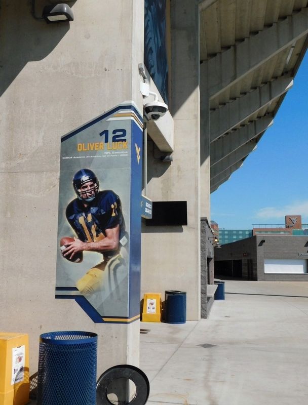 Oliver Luck Marker. Click for full size. Oliver Luck Marker image. Click for full size.