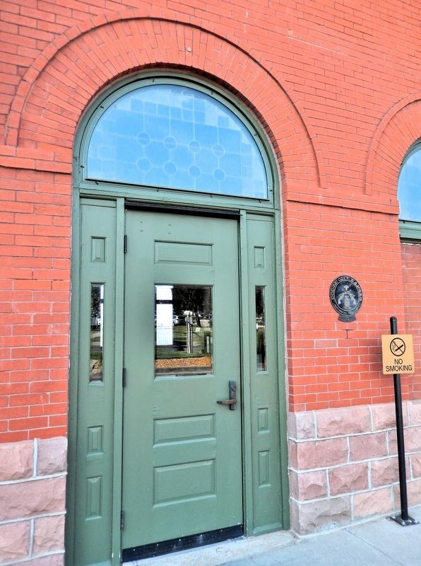 Santa Fe Depot Marker. Click for full size. Santa Fe Depot Marker image. Click for full size.