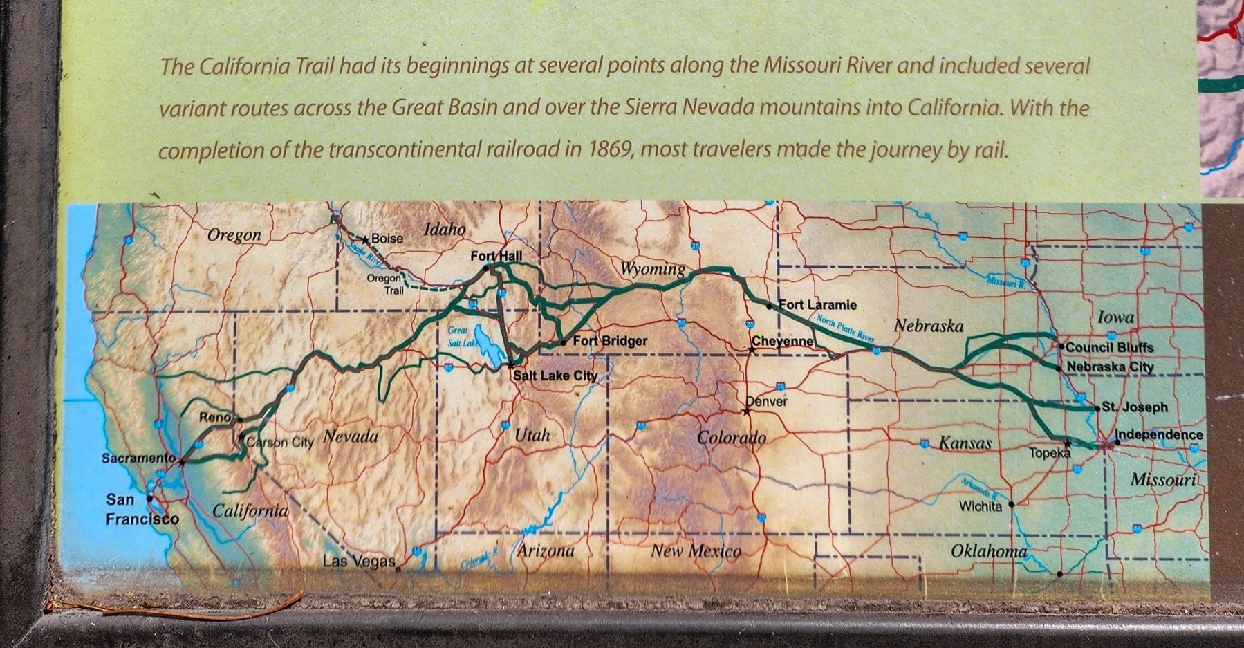 About Your Journey... Marker. Click for full size. About Your Journey... Marker image. Click for full size.