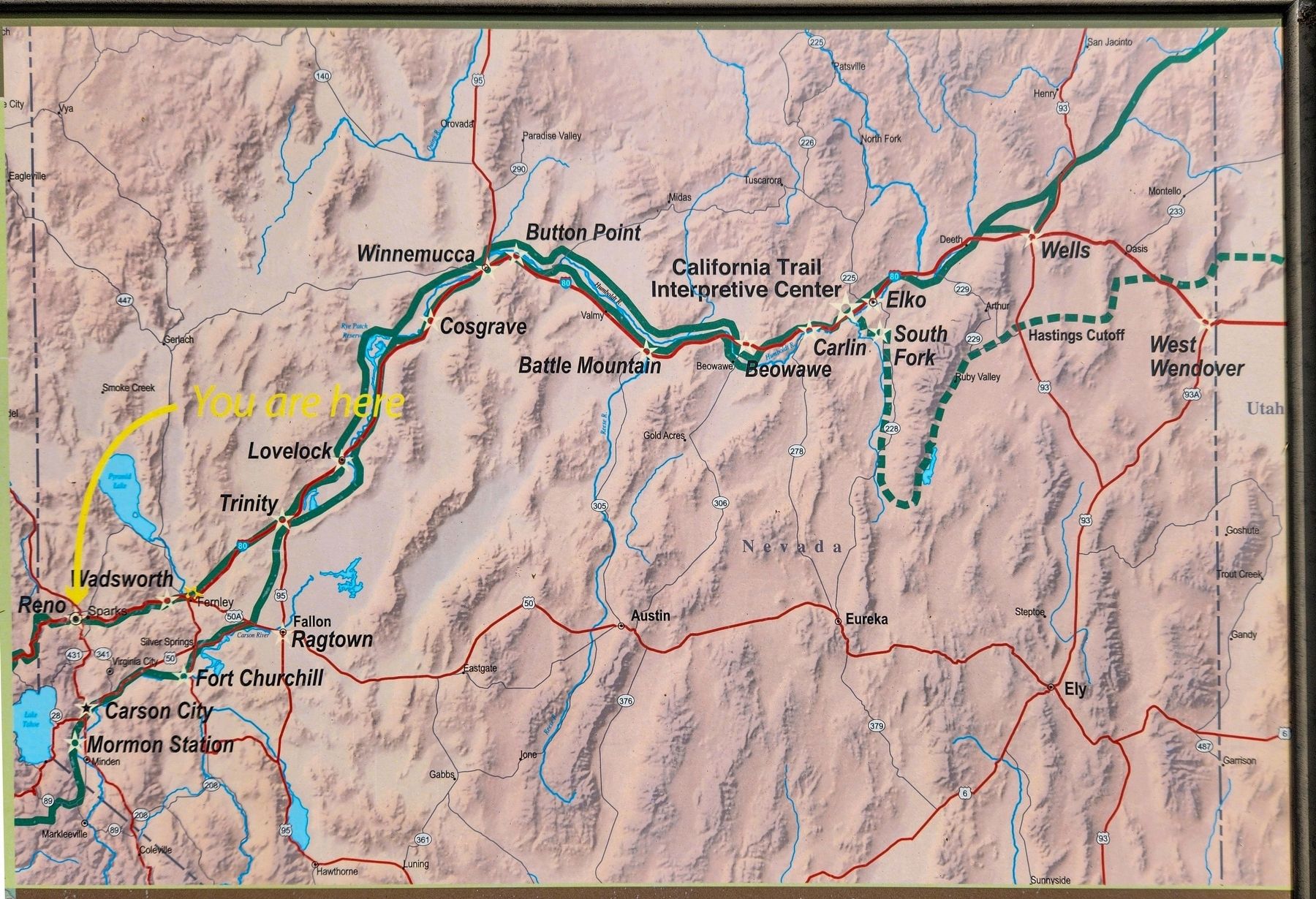 About Your Journey... Marker. Click for full size. About Your Journey... Marker image. Click for full size.