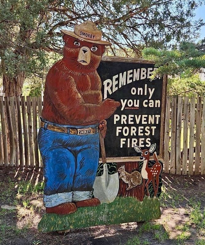 Smokey Bear. Click for full size. Smokey Bear image. Click for full size.