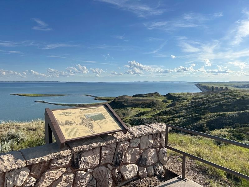 View off to the right from the marker. Click for full size. View off to the right from the marker image. Click for full size.