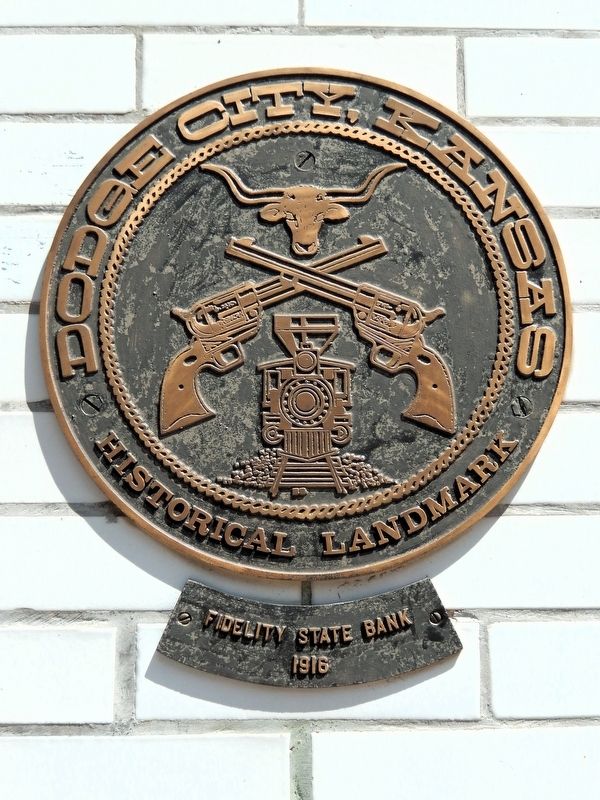 Fidelity State Bank Marker. Click for full size. Fidelity State Bank Marker image. Click for full size.